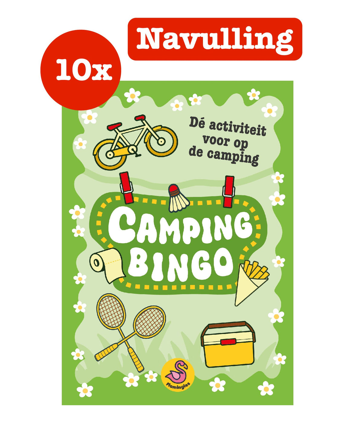 Camping Bingo - Navulling (10 stuks)