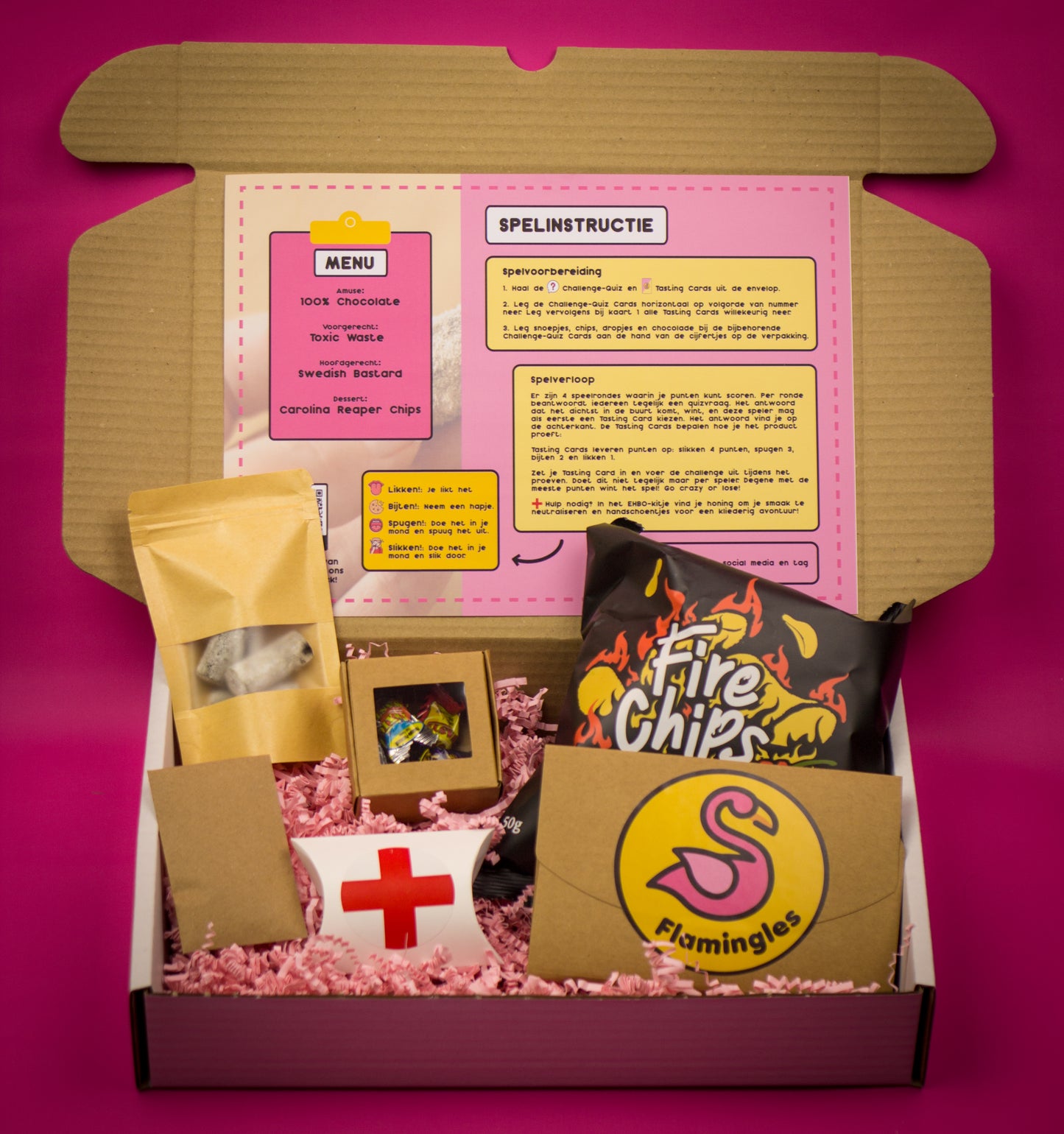 Open box