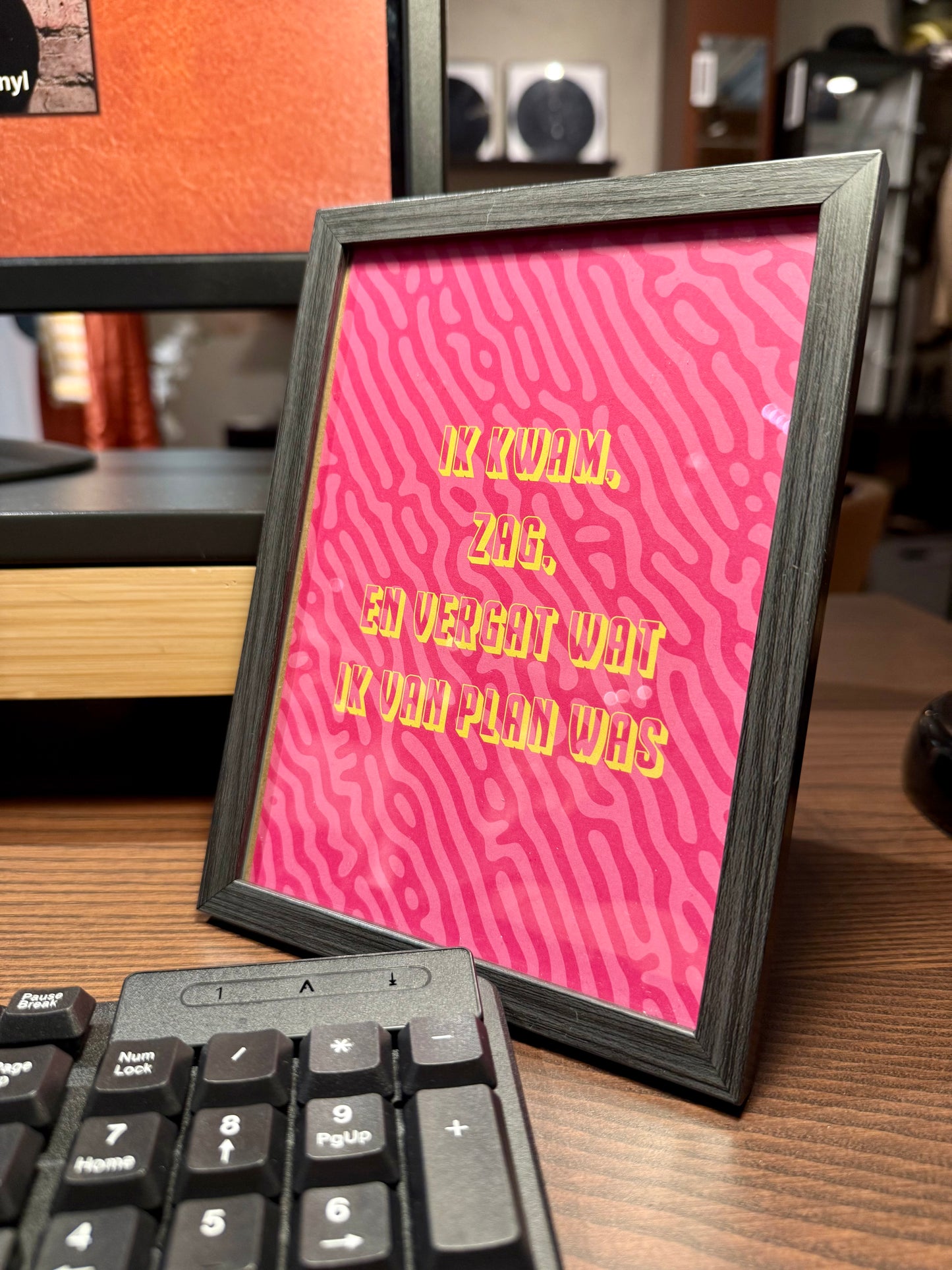 Leuke reminder voor op het kantoor