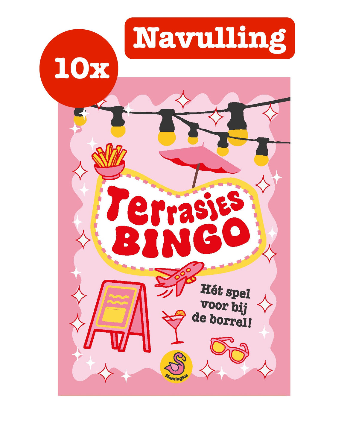 Terrasjes Bingo - Navulling (10 stuks)