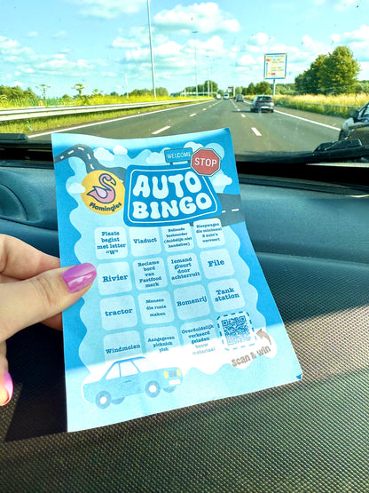 Auto Bingo - Hét spel voor onderweg