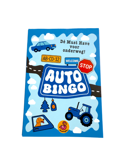Auto Bingo spel , grappige roadtrip-bingo voor onderweg, origineel cadeau en leuke activiteit voor in de auto; vrolijke wanddecoratie-stijl verpakking als speels en uniek cadeau-idee.