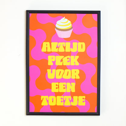 Altijd Plek Voor Een Toetje - Print