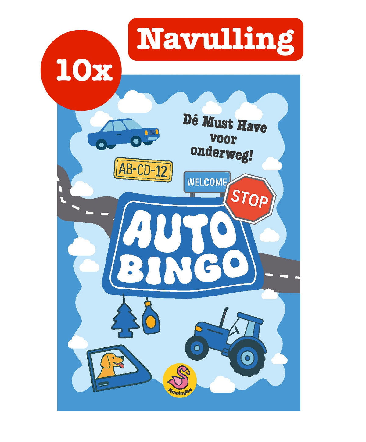 Auto Bingo - Navulling (10 stuks)
