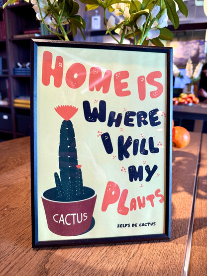Leuk tussen de planten