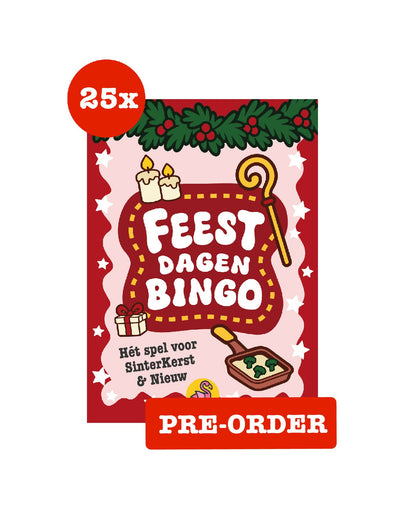 NEW: Feestdagen Bingo - Limited Edition (25 stuks)