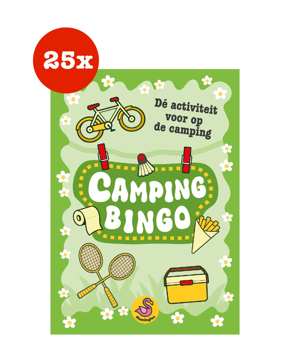 NEW: Camping Bingo - Display (25 stuks)