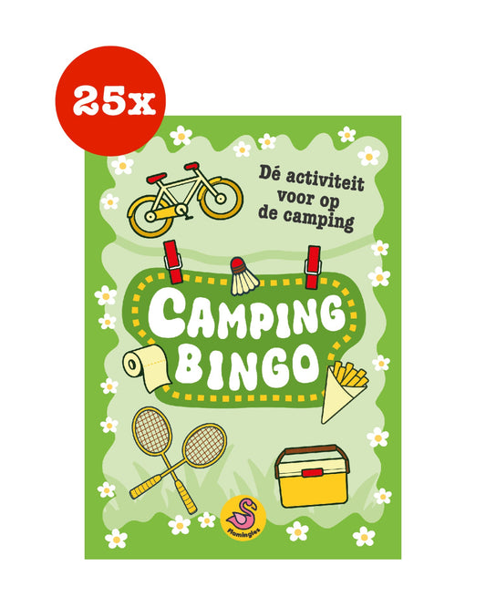 NEW: Camping Bingo - Display (25 stuks)